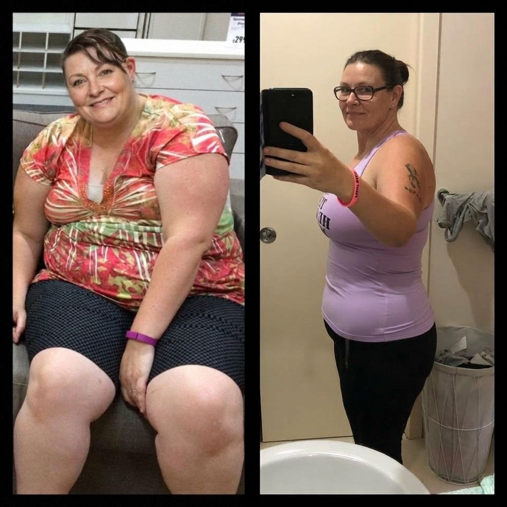 Linda's 12-week transformation